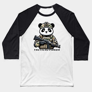 Tactical Panda Baseball T-Shirt